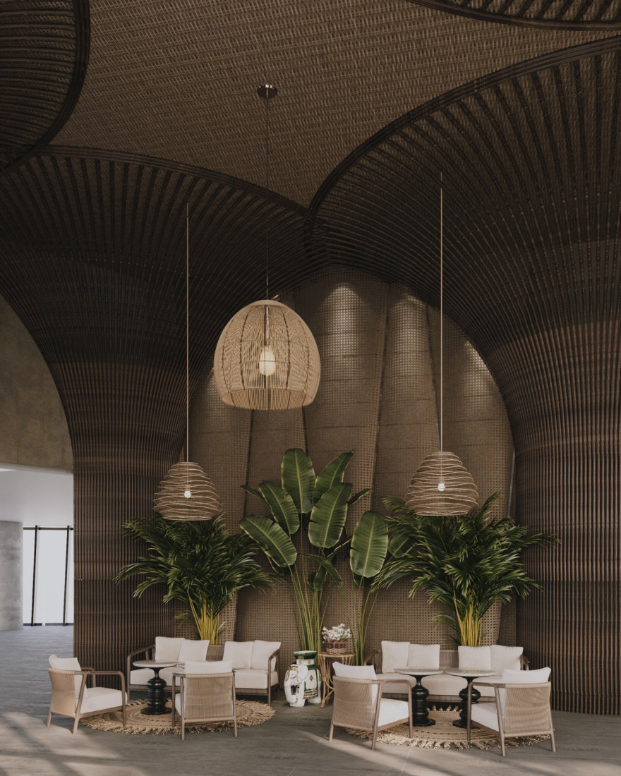 NINH KIEU 酒店大堂室内设计丨越南-19