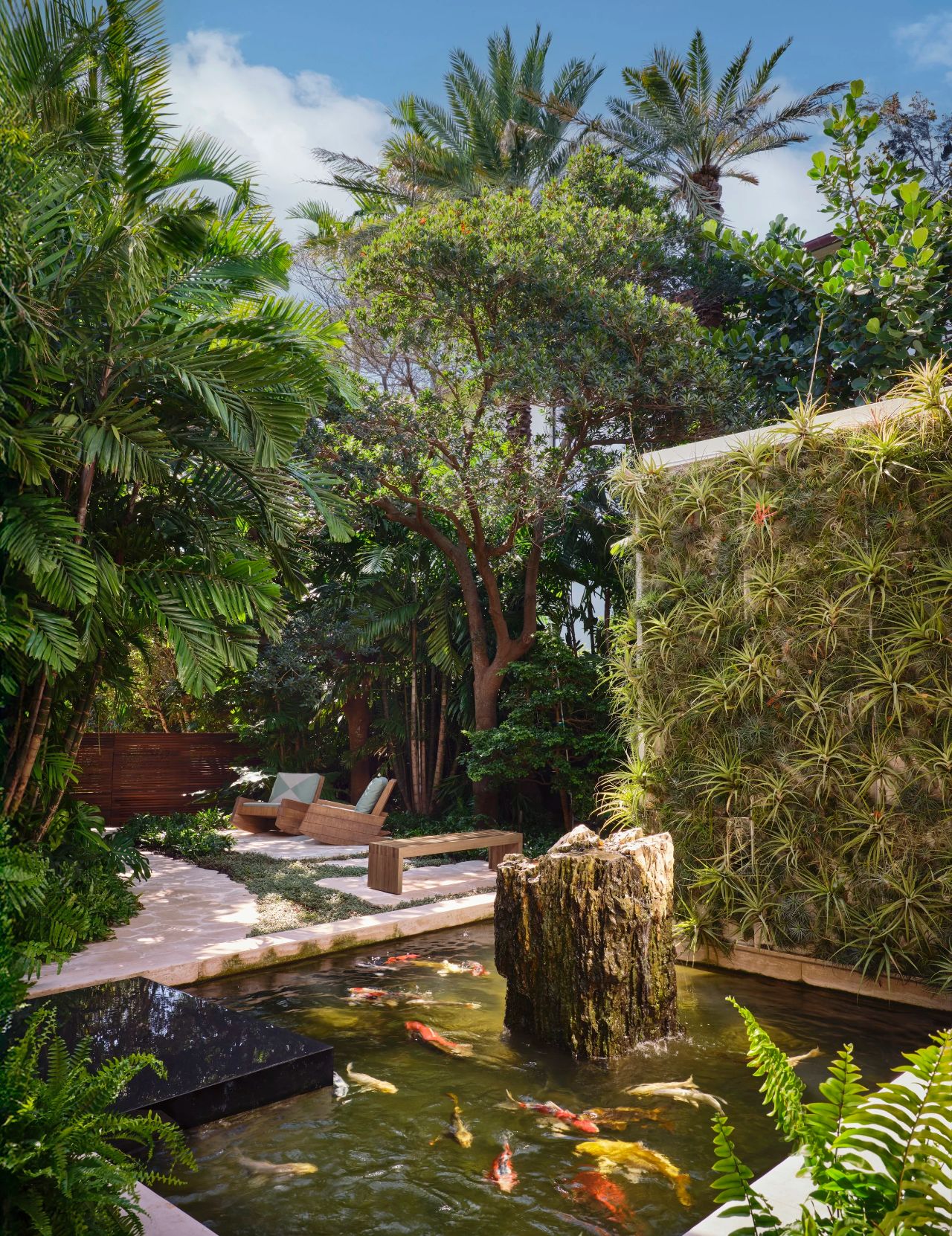 迈阿密海岸线2000㎡的禅意艺术私宅丨美国迈阿密丨Kelly Behun Studio-47