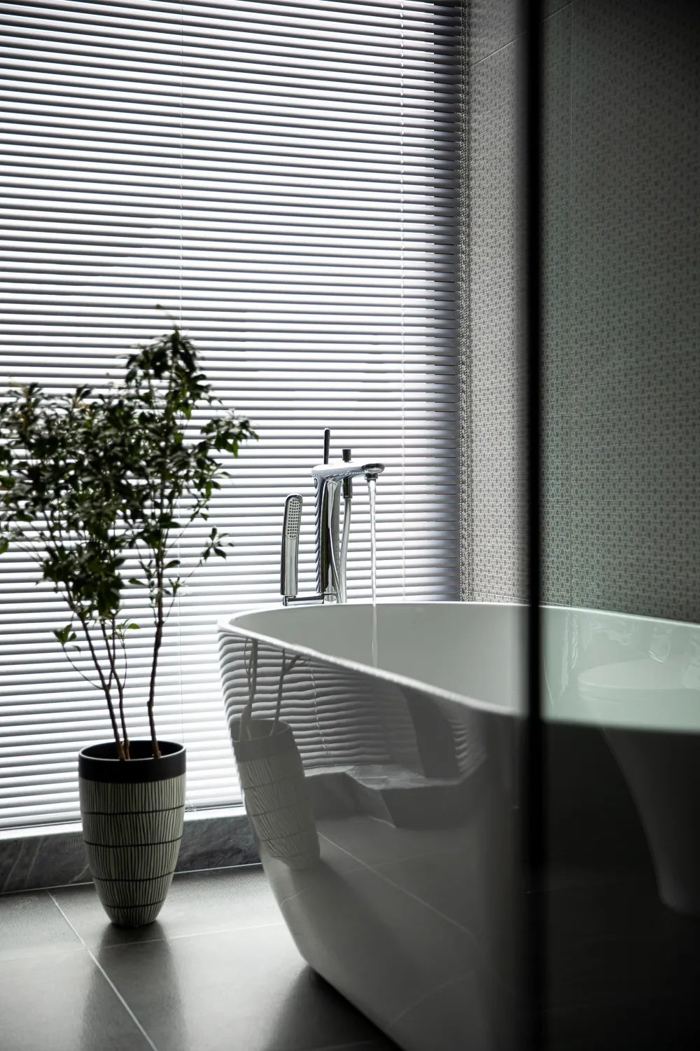 黑白灰的现代简约之家丨中国杭州丨意墅空间设计-57