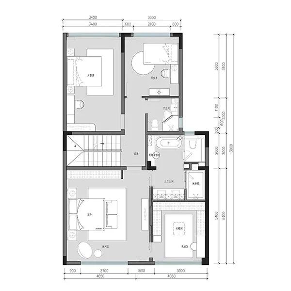 铜川绿地不夜城叠墅样板间丨中国铜川丨上海栖丞室内设计工程有限公司-55
