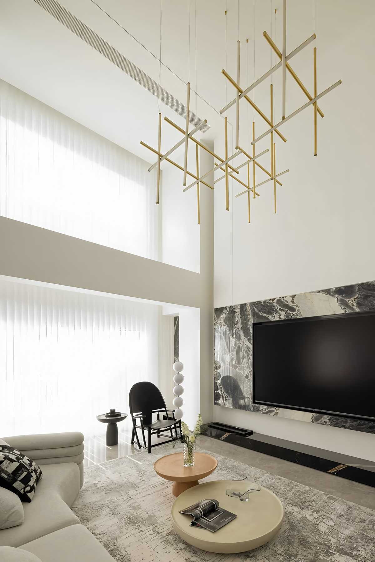 浙江温州300㎡简奢大宅丨力设计丨中国温州-3