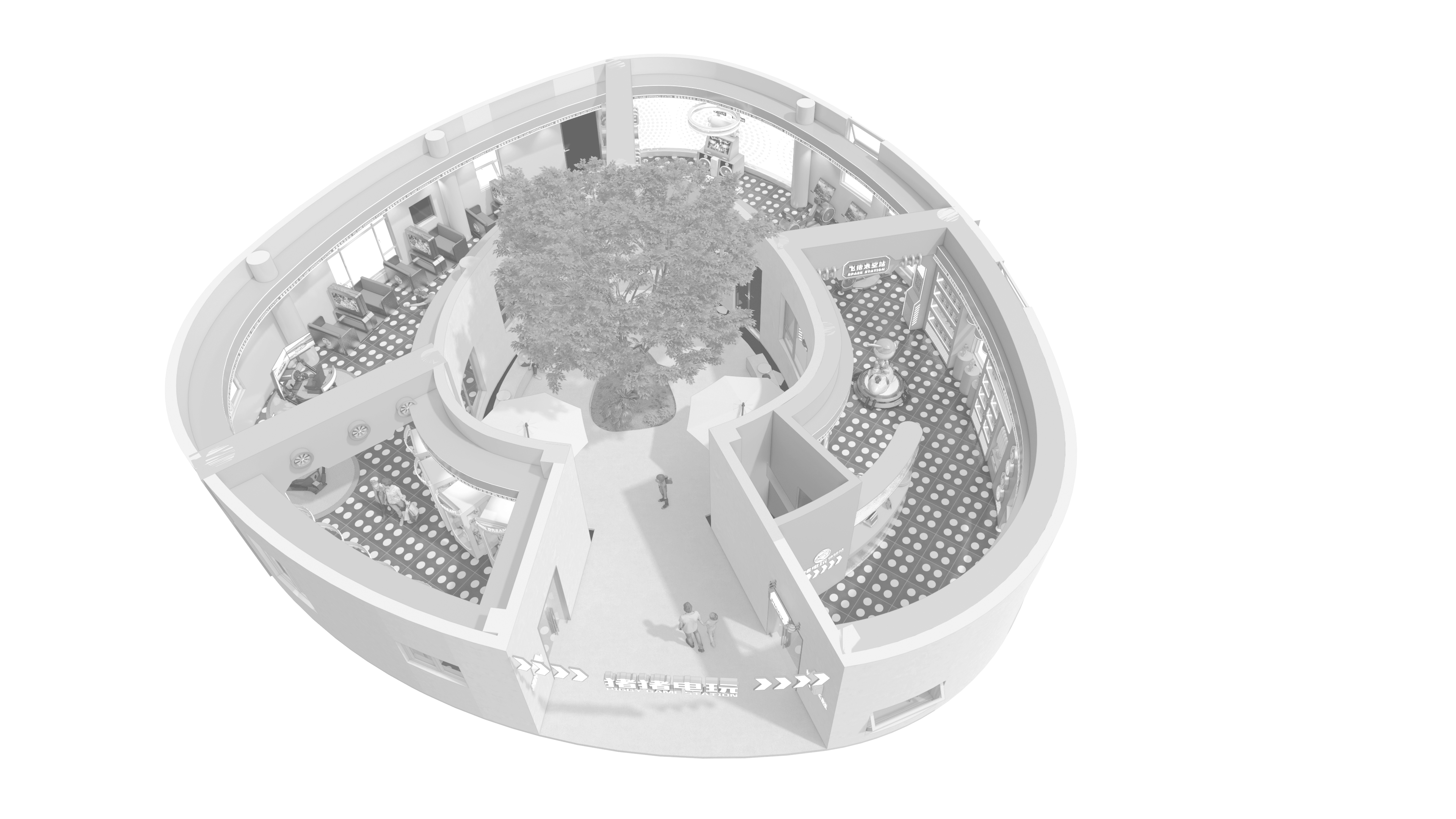 太空之旅——主题电玩游戏体验馆-32