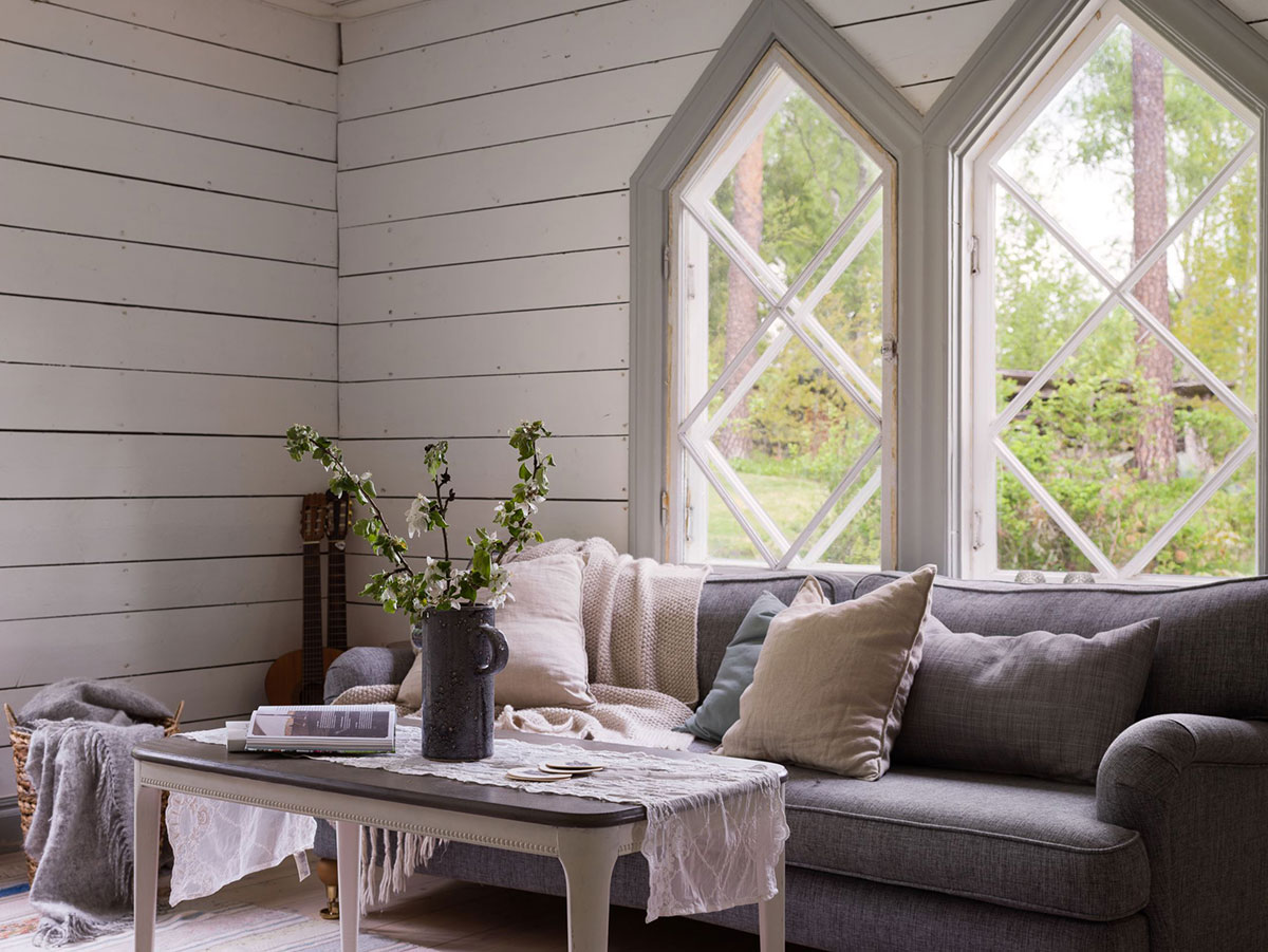 瑞典独特拱窗乡村小屋-6