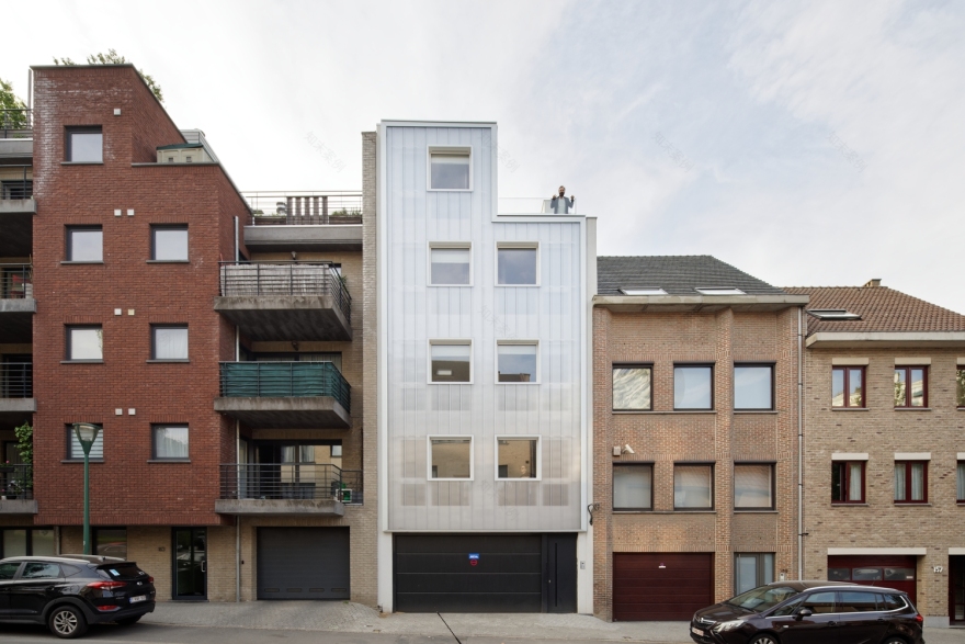 比利时 Korenbeek-161 住宅楼 | 嵌套式设计、环保材质-12