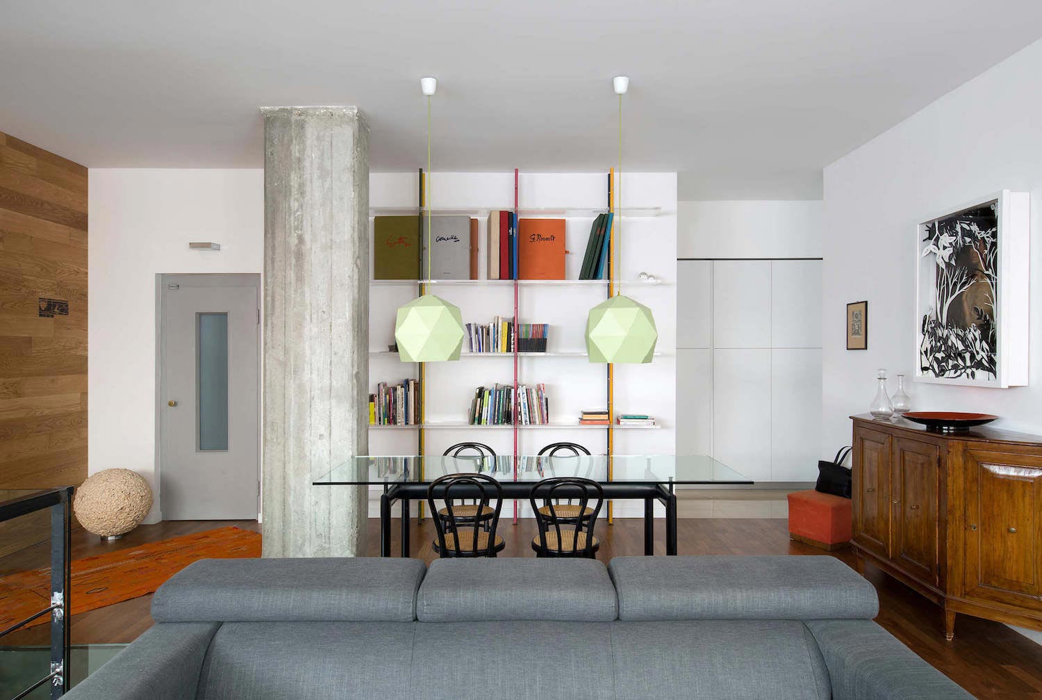 多彩空间中的黑色攀岩墙——意大利都灵 Studioata 设计案例-6