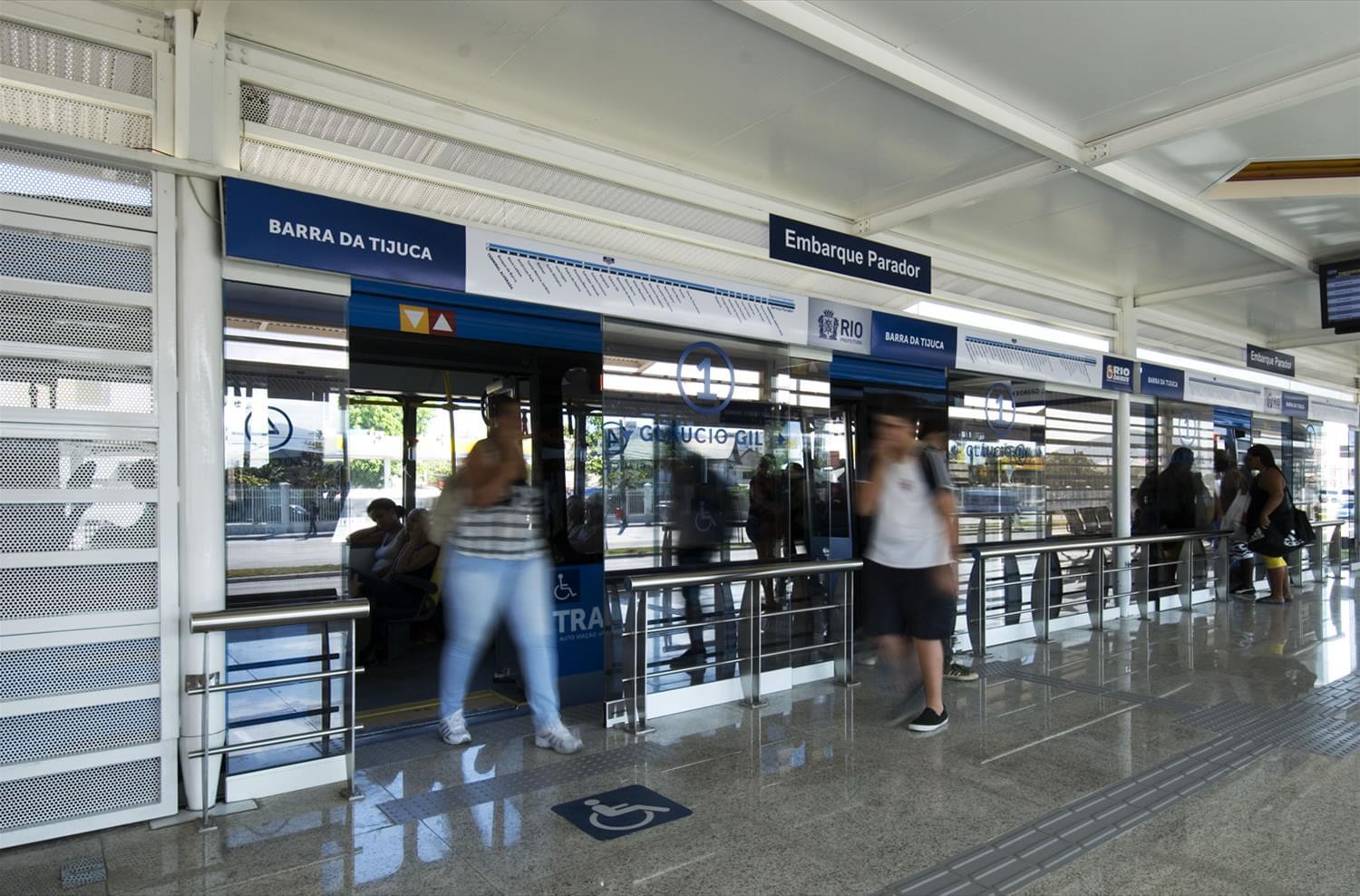 巴西里约热内卢 BRT Transoeste 公交车站-9