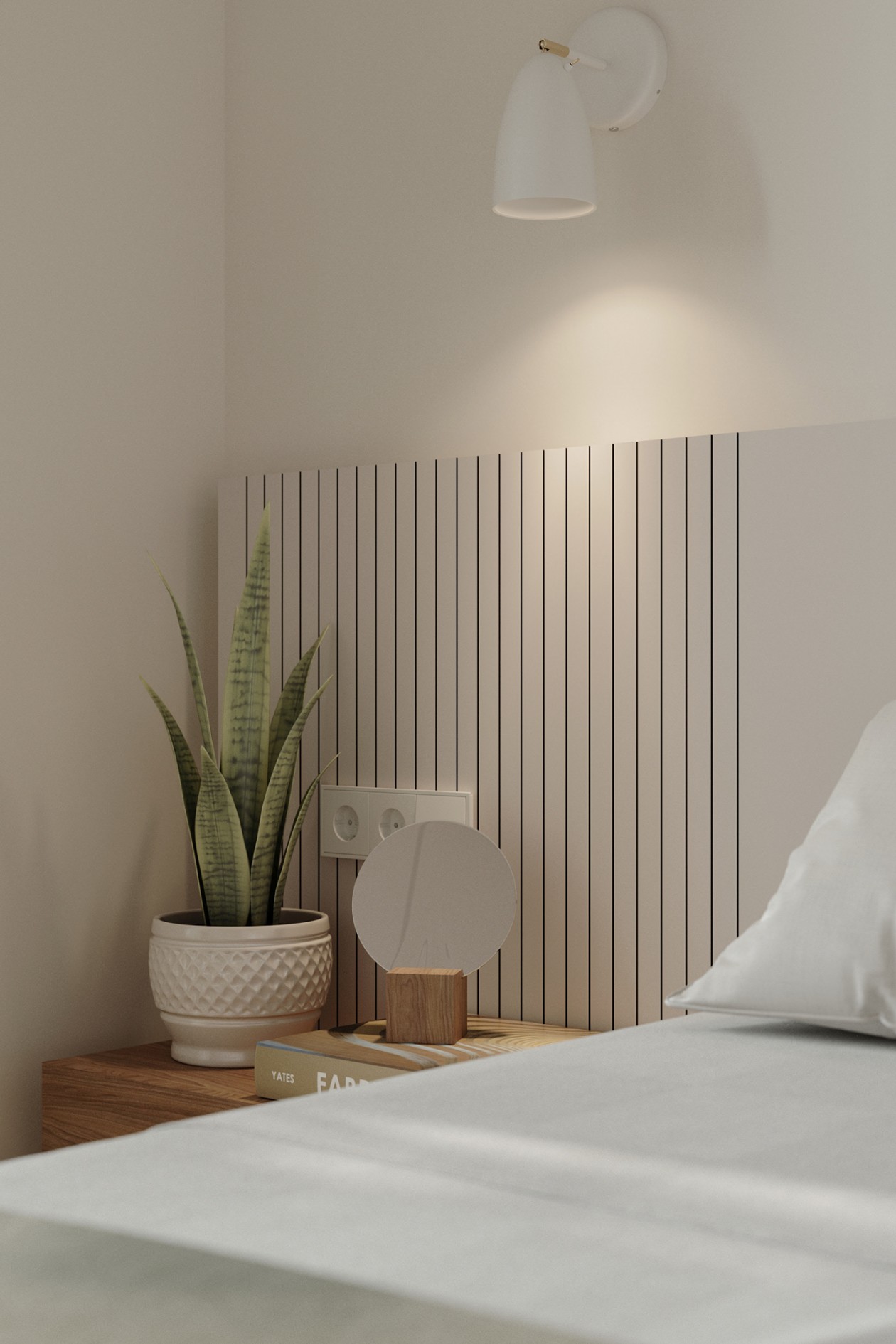 现代原木风平层设计-13