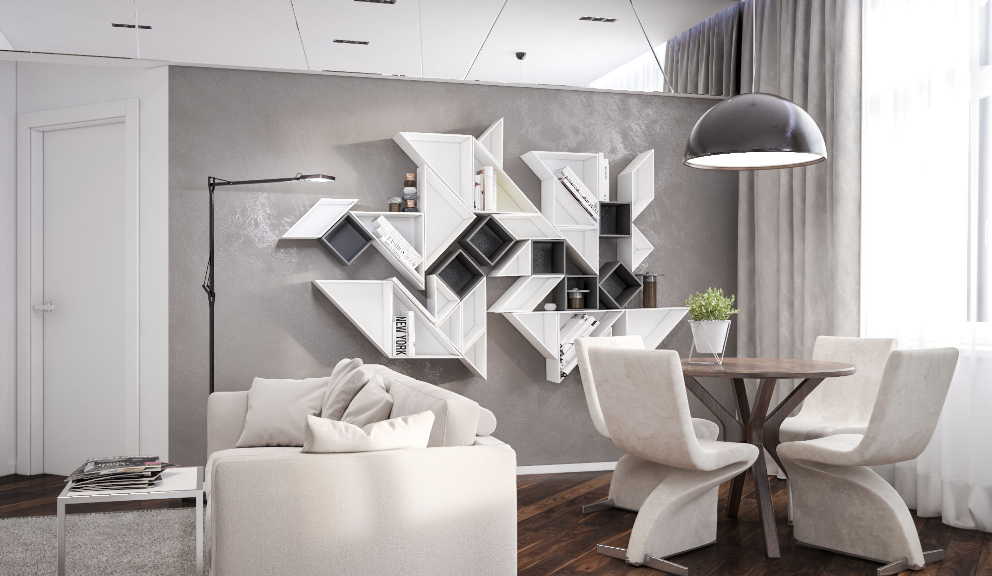 77㎡公寓设计项目丨ARXY工作室-11