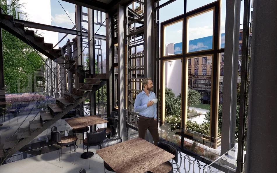 Ażurowa Kamienica（罗兹穿孔出租屋）丨波兰罗兹-13