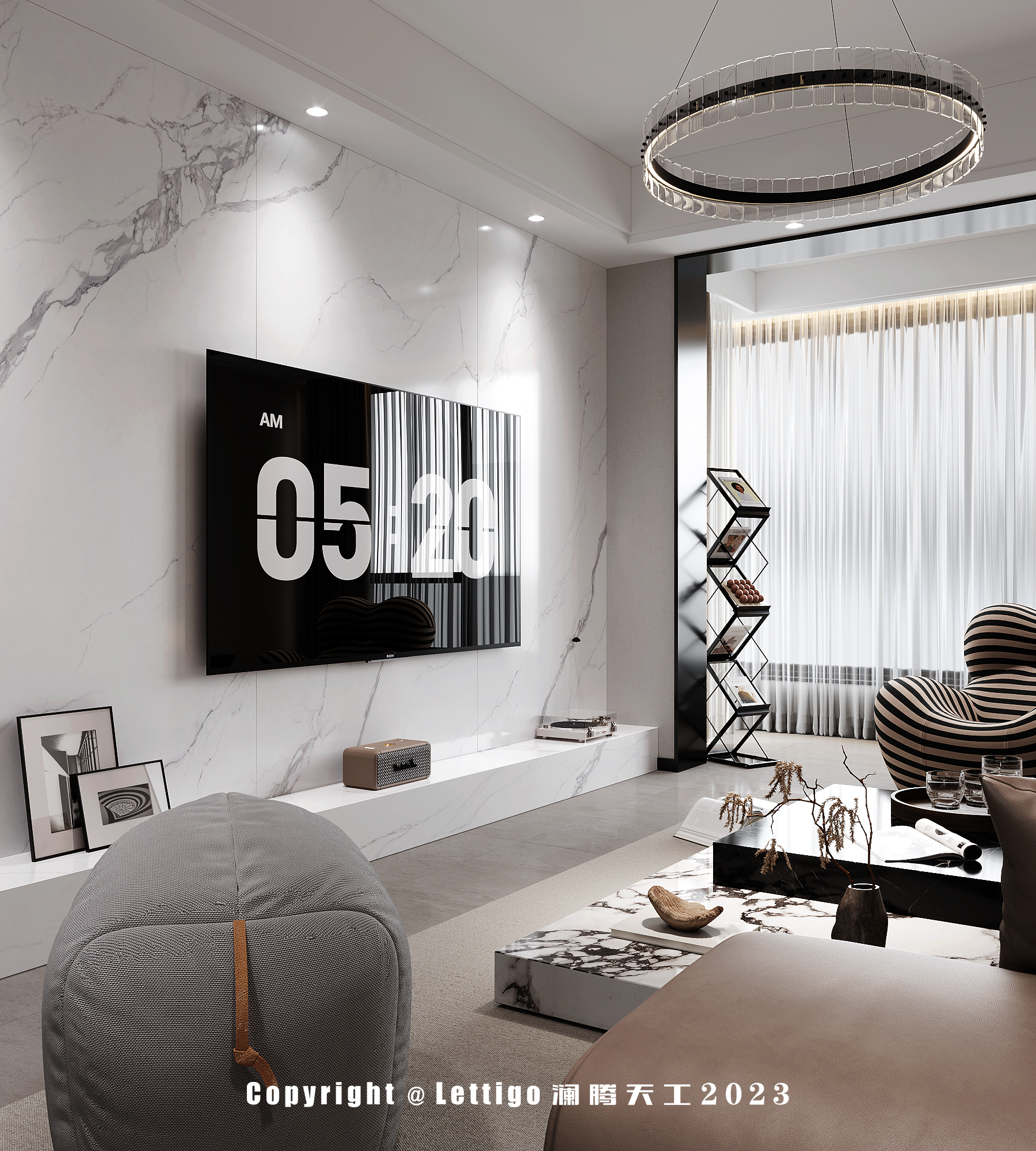 黑白灰，永远都是现代简约无法离开的一种至高色系-0