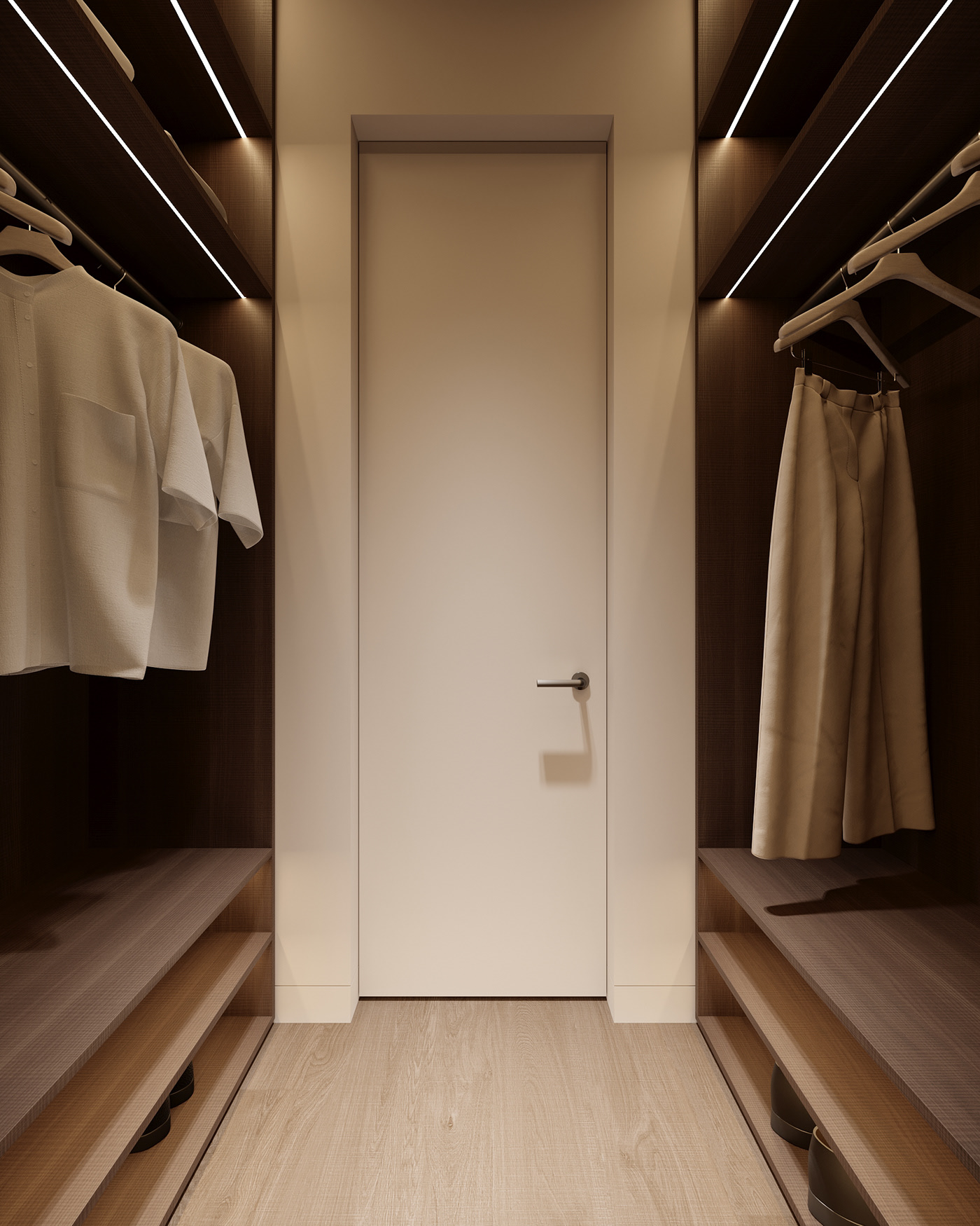 胡桃木灰调空间-49