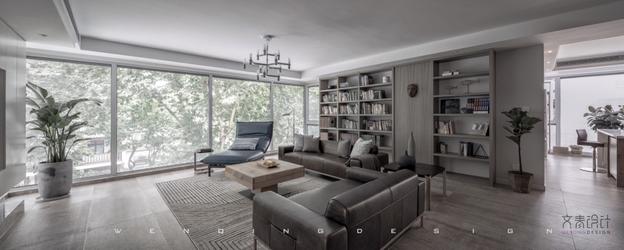 文青设计新作--《吴山·隐》杭城modern concise house-47