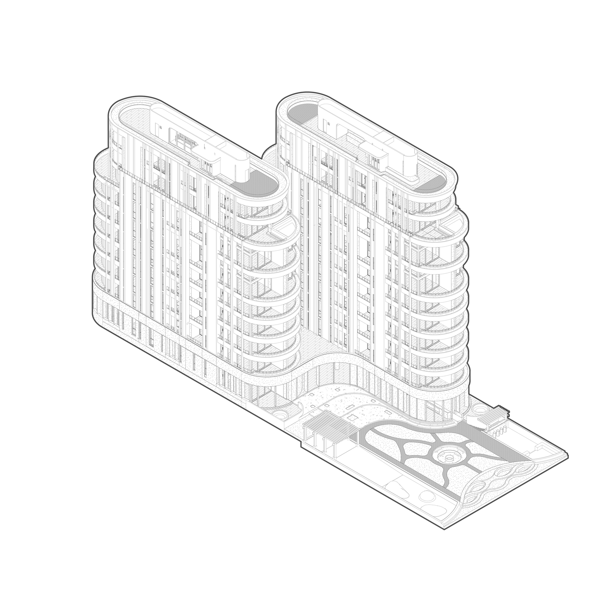 季节大厦丨墨西哥丨Esencial Studio-3