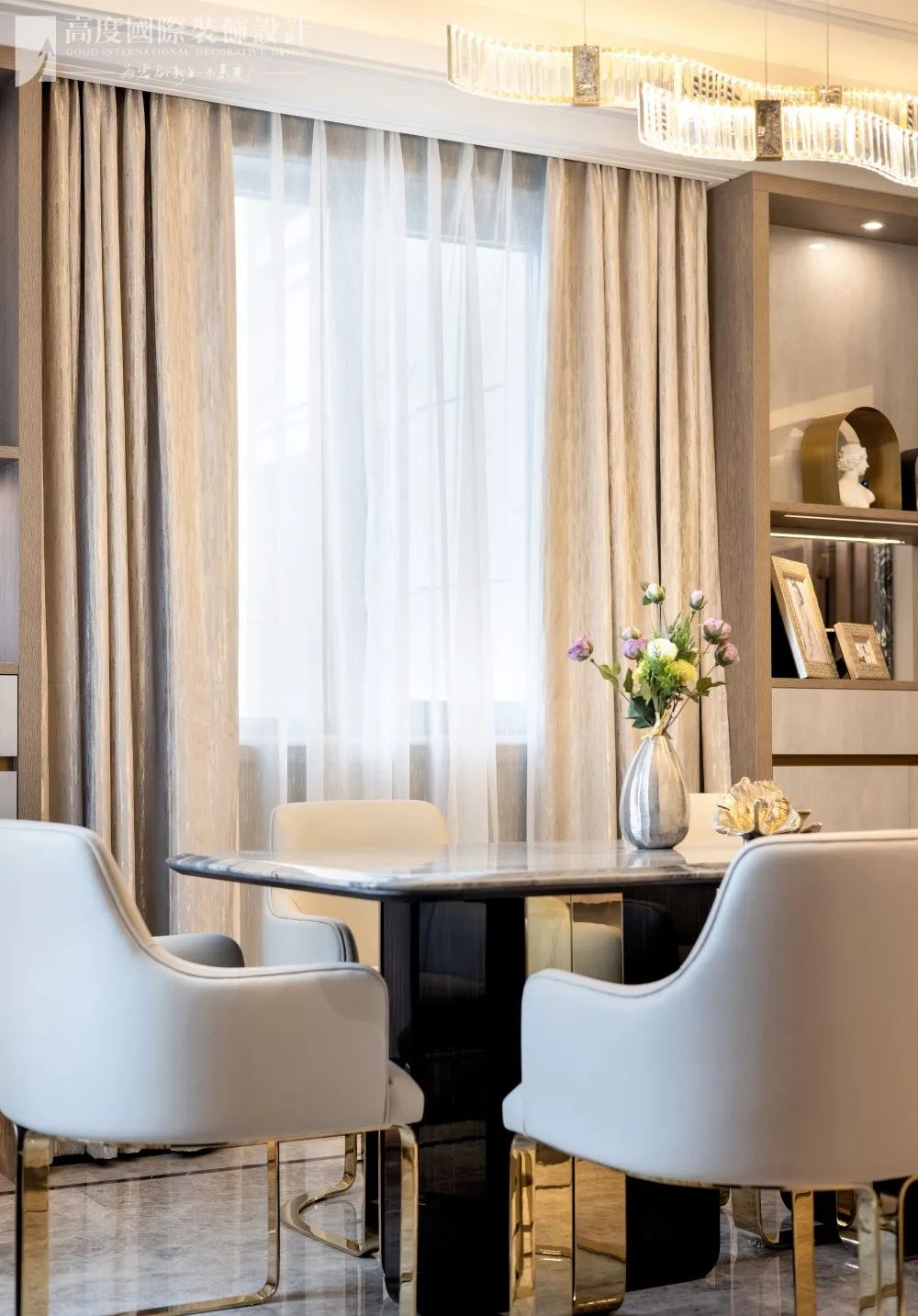 意式新奢华,华发中城荟 240㎡精致生活空间丨中国武汉丨高度国际装饰设计集团武汉公司-30