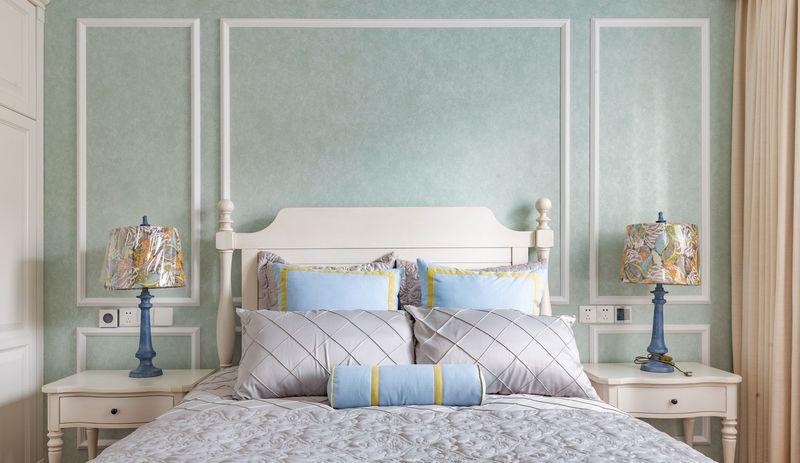 国宾一号 | 245㎡简约美式婚房设计，温馨典雅-25