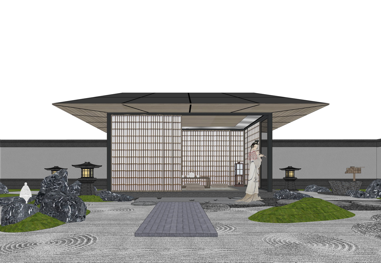 日式庭院景观-1