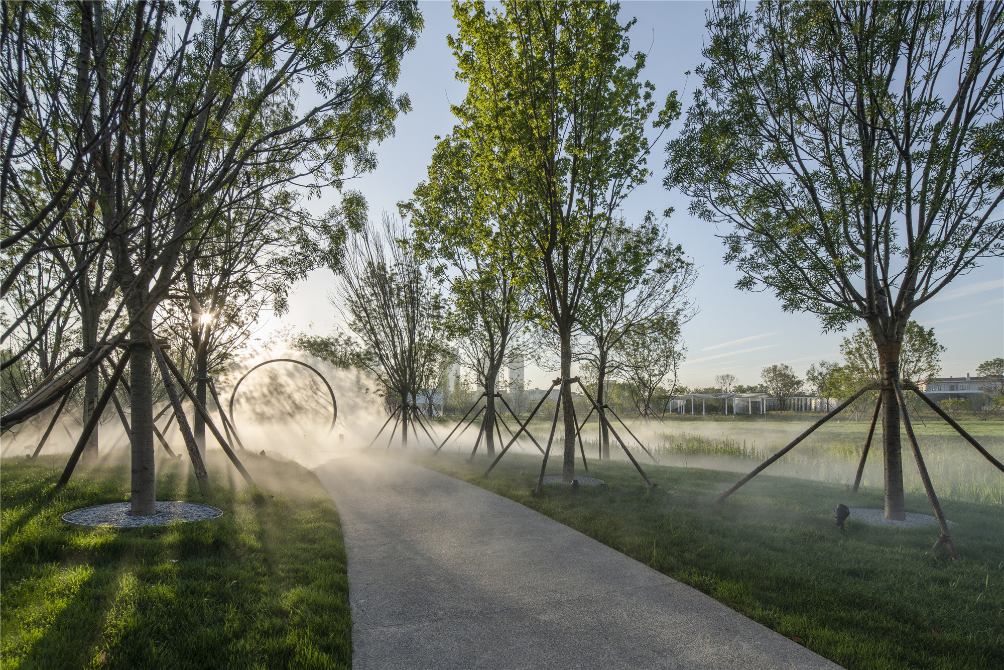 天津融创星耀五洲 9 号岛景观丨中国天津丨AECOM-22