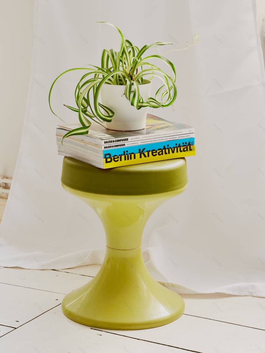 柏林模特 Polly Roche 的复古风家居设计-45