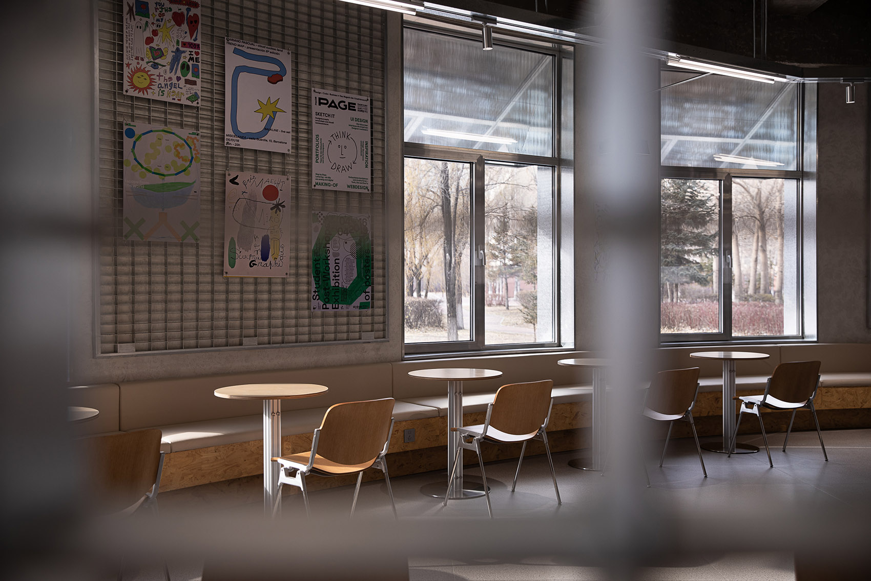 “猛咖”咖啡馆（大庆实验中学店）丨中国大庆丨慢珊瑚设计-50