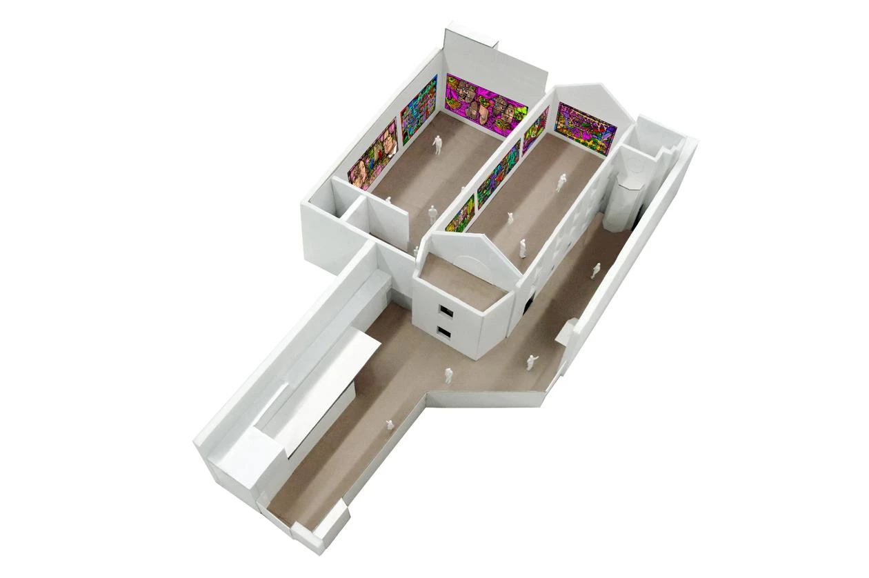 吉尔伯特与乔治中心丨英国伦敦丨SIRS Architects-29