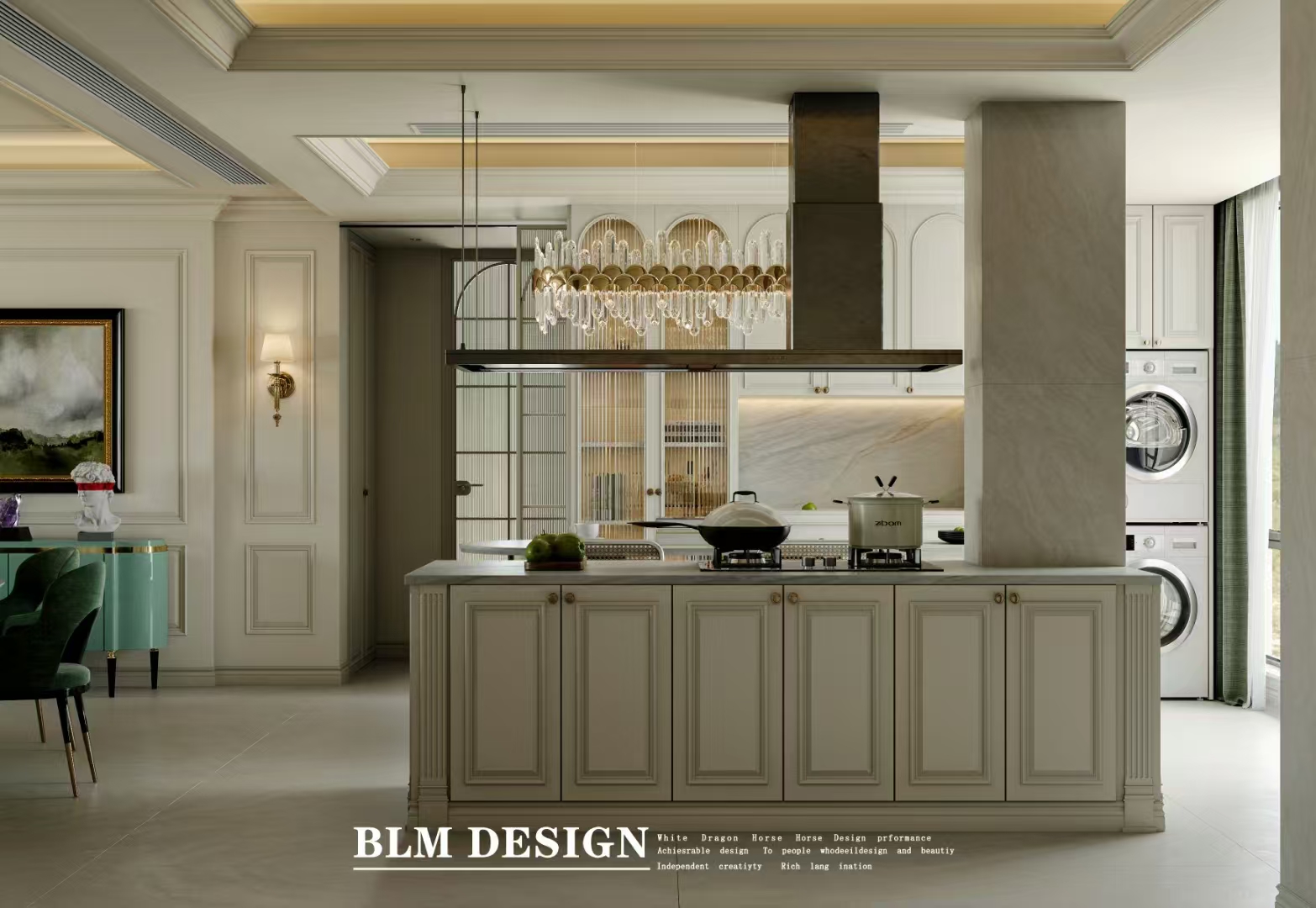 法式  白龙马效果图设计制作-5