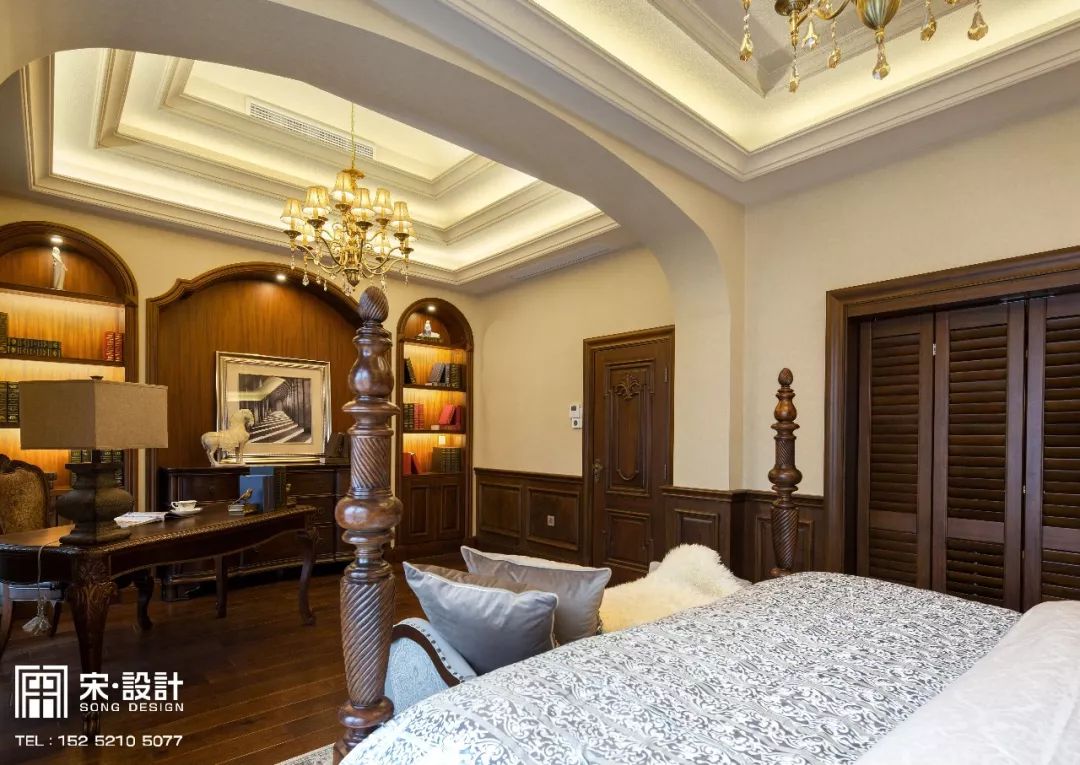 卡梅尔湖畔的复古美式别墅设计-39