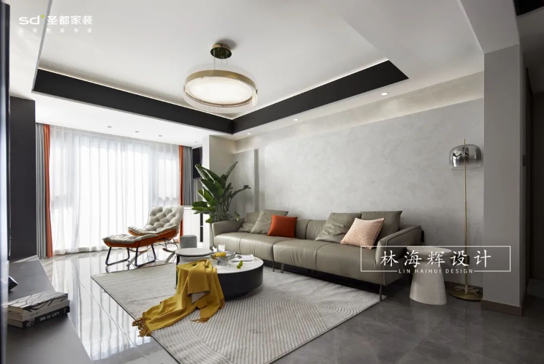 宁波奉化江宸府现代轻奢家居设计丨中国宁波丨圣都家居装饰有限公司-9