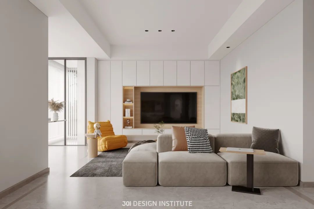广州海珠区 128㎡现代简约之家丨中国广州丨301 设计研究所-11