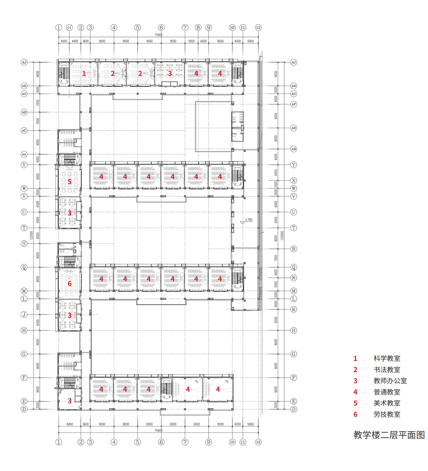 如东县友谊路小学新建工程丨中国江苏丨南京长江都市建筑设计股份有限公司-75