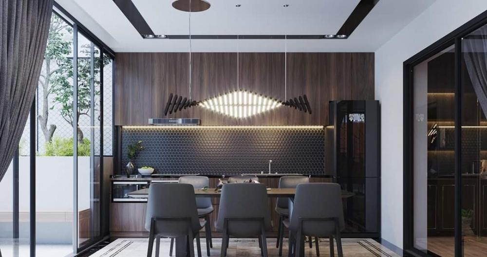 越南定制家具设计之钢琴房背景-11