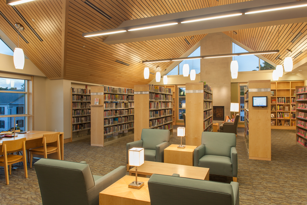 韦斯特伍德公共图书馆丨美国丨Finegold Alexander Architects-36