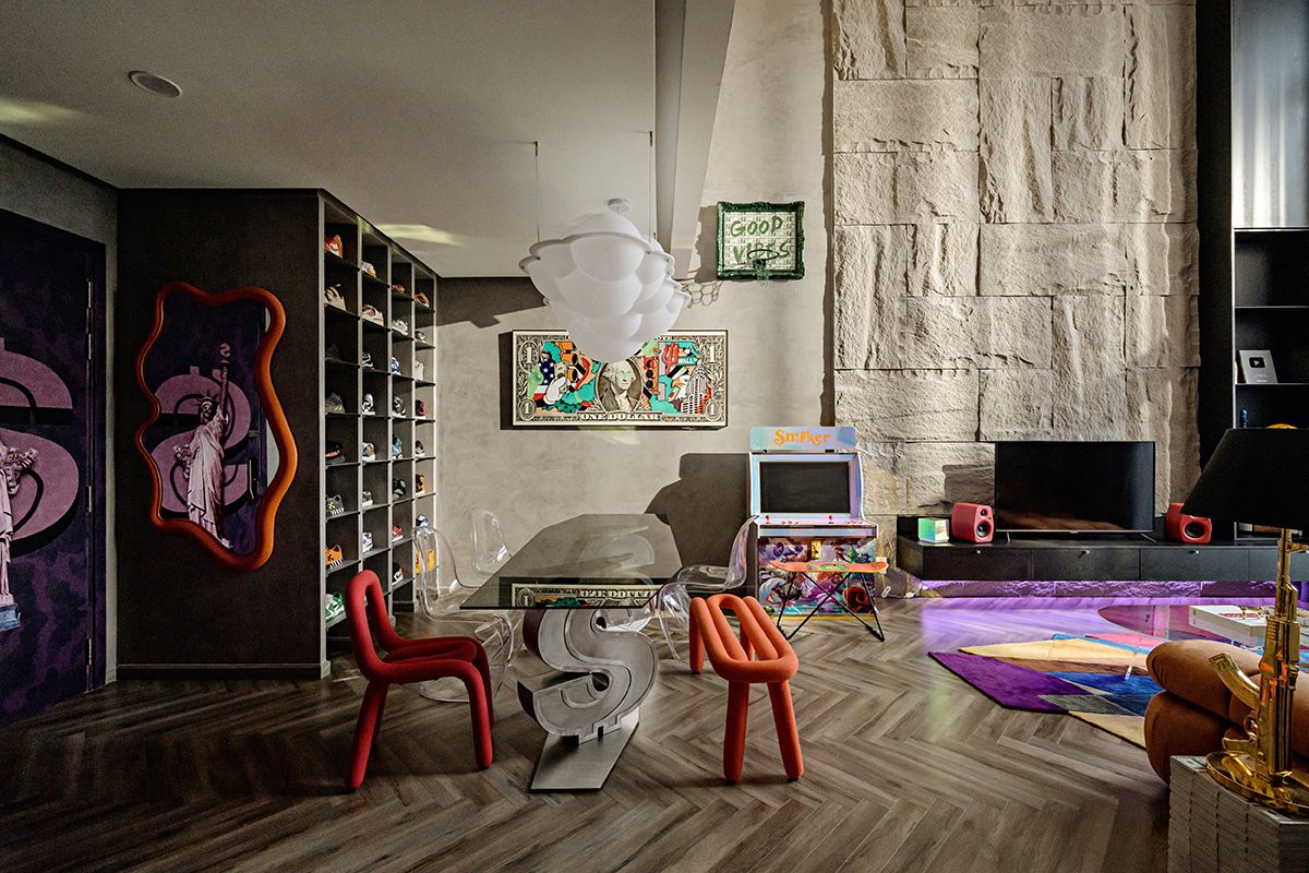 140m2 公寓蜕变为现代艺术家的独特空间-18