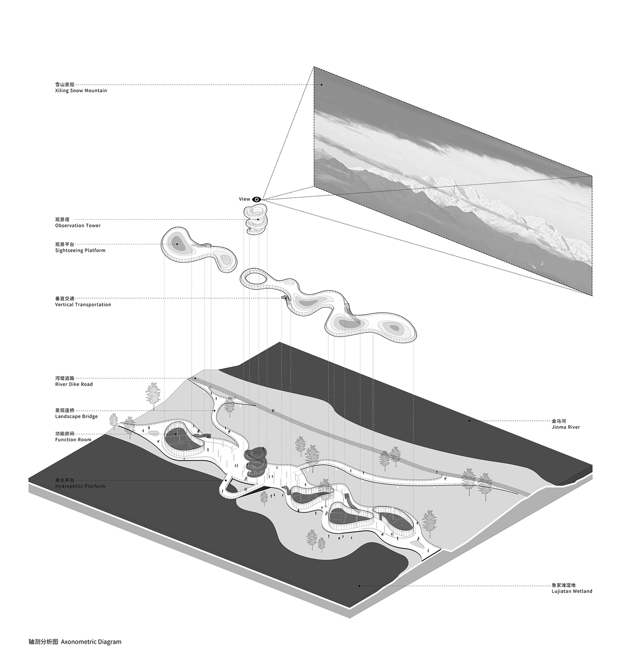 凫岛 鲁家滩湿地公园商业服务中心丨中国成都丨MUDA慕达建筑-137