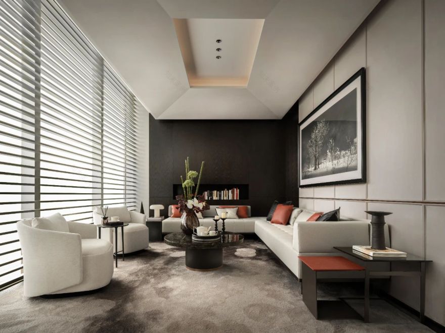 济南雪山之巅的黑珍珠丨中国济南丨上海璞辉空间设计有限公司-43