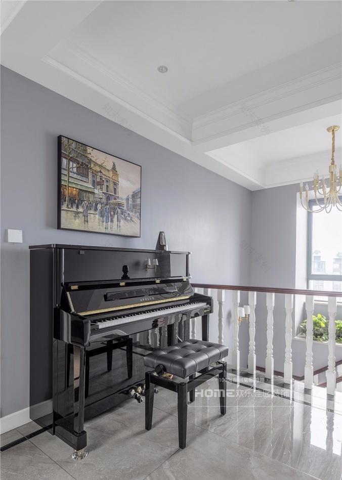 现代美式高层住宅设计,一步一景的视觉盛宴-37