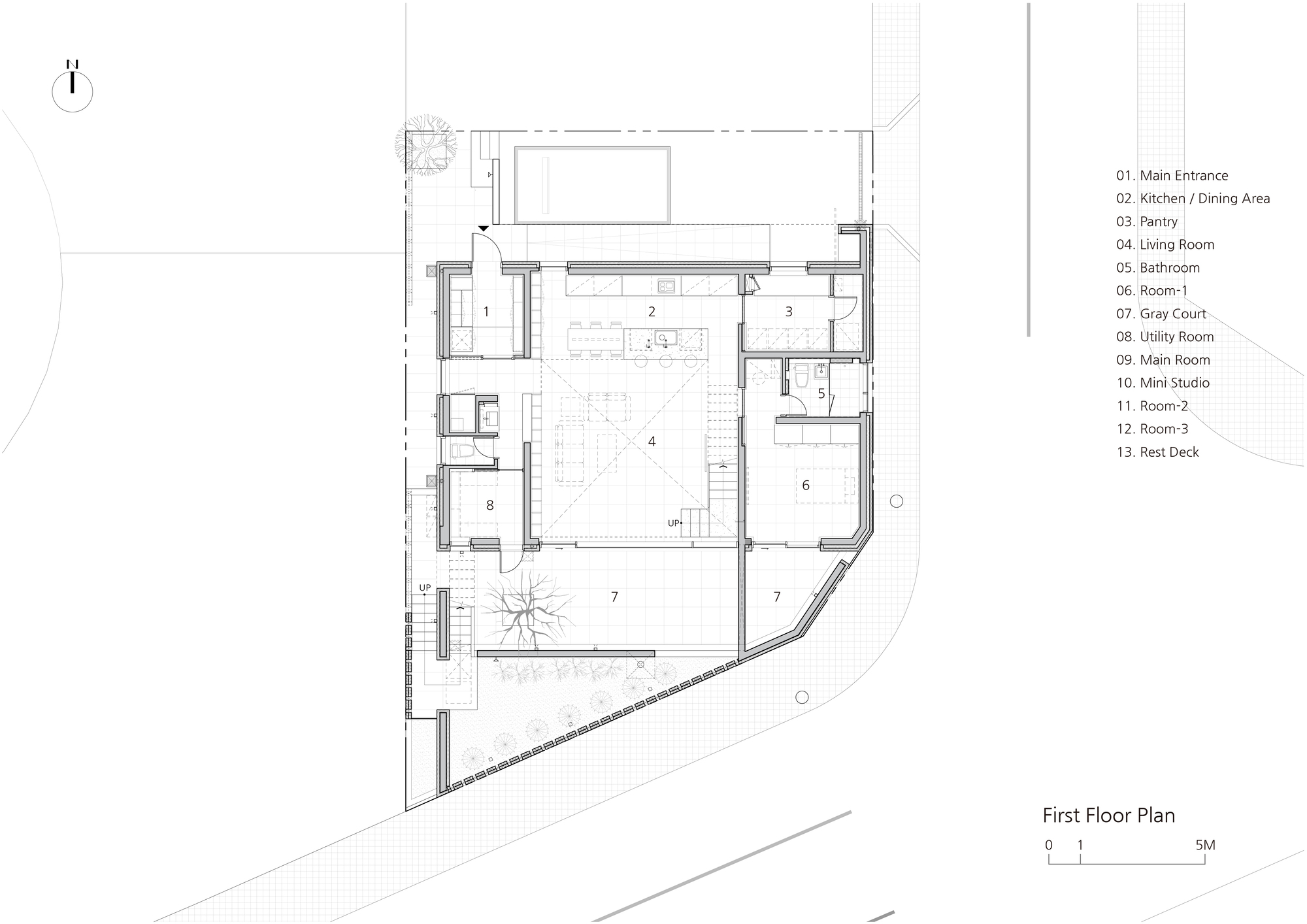 别墅丨韩国罗州市丨PLAN Architects office-16