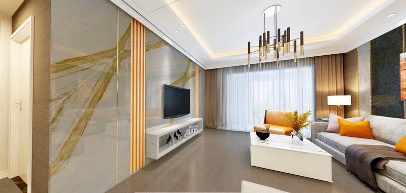 白金系列 | 现代简约风的金丝雅士白设计-11