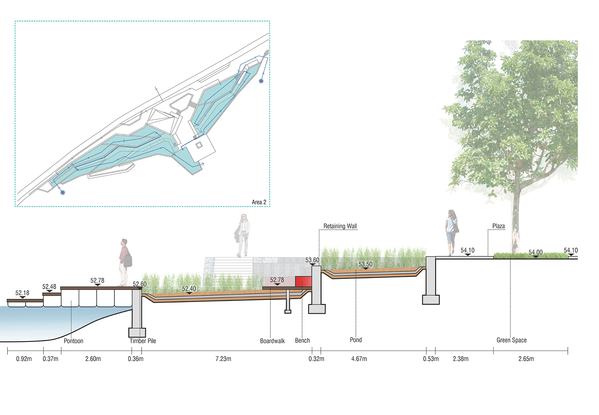 喀山湖重建丨俄罗斯喀山丨Turenscape,MAP Architects-14