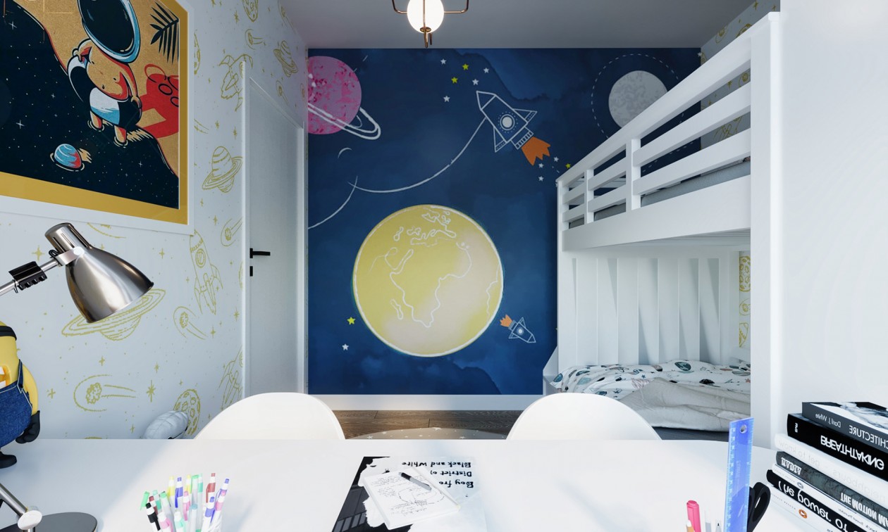 165㎡ 现代简约风别墅设计-19