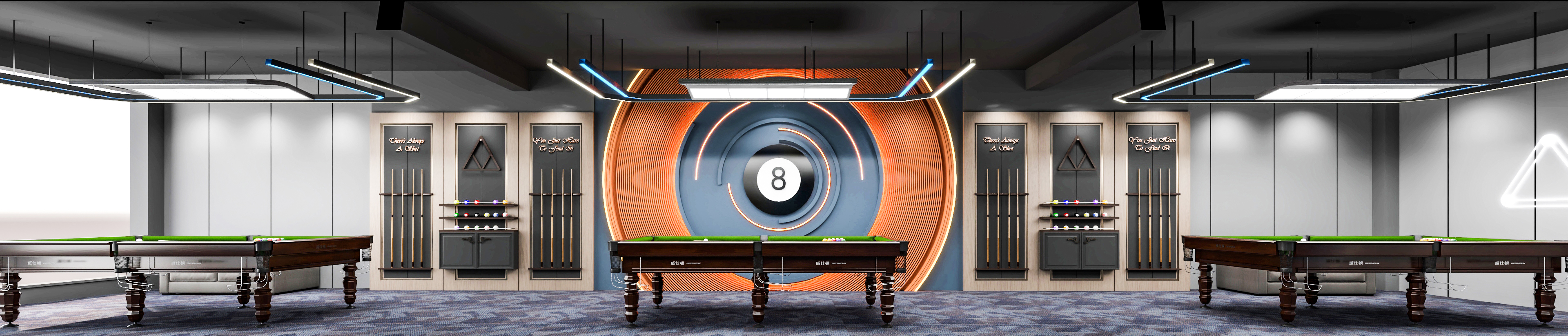 西藏台球厅设计方案丨中国西藏-17