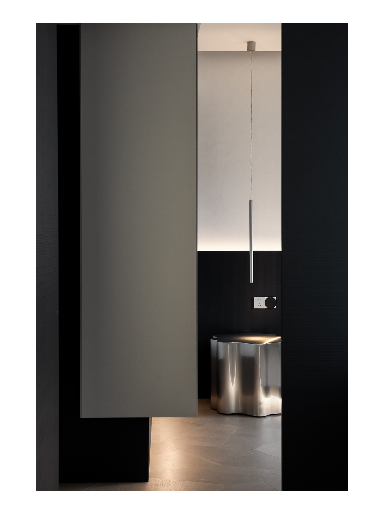 空间摄影丨山东菏泽 极简设计落地-10