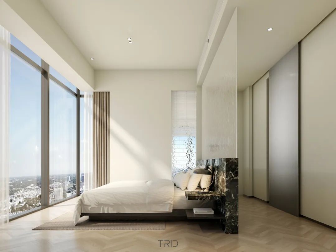 盐田龙湖天琅 · 270 度海景现代简约豪宅设计丨中国深圳丨TRID 添睿设计-38