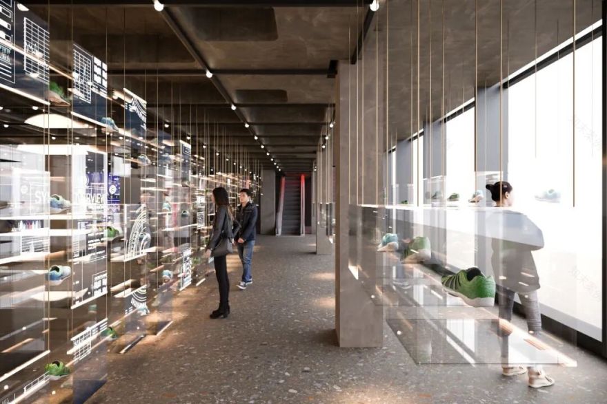 llLab.竞赛获胜方案|LININGCENTERCOURTCONCEPT李宁中央球场概念总店-185