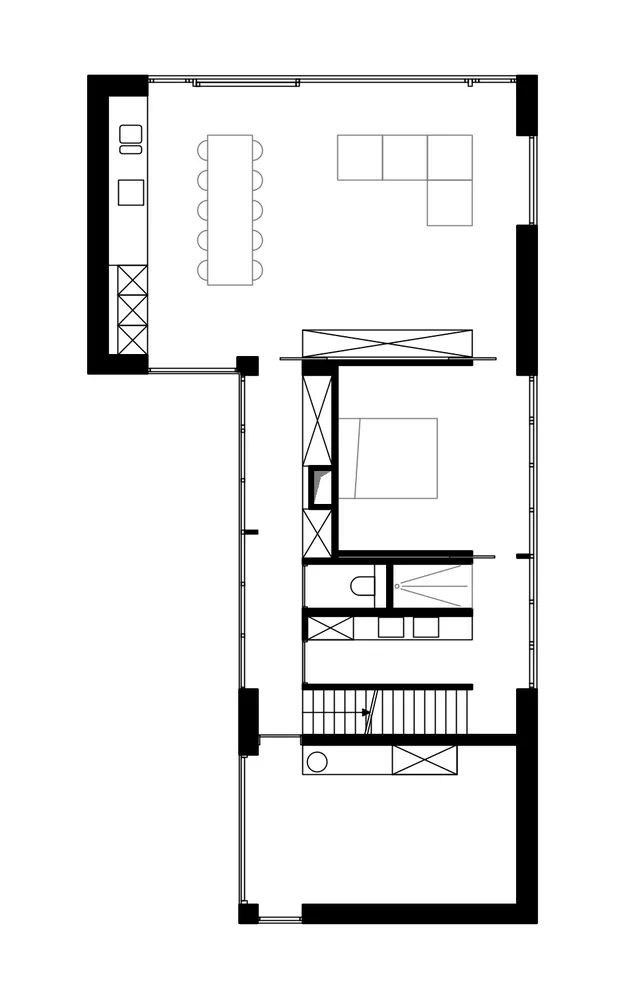 比利时混凝土住宅，温暖现代的可持续发展之家-53