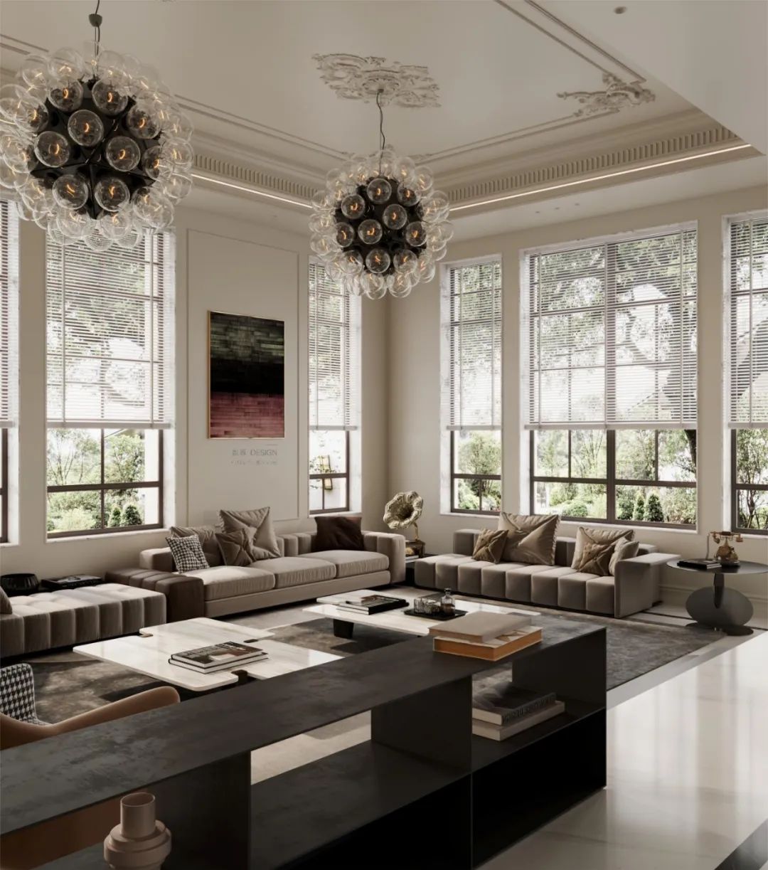 牧马山蔚蓝·卡地亚丨上海胤尊原创空间设计-44