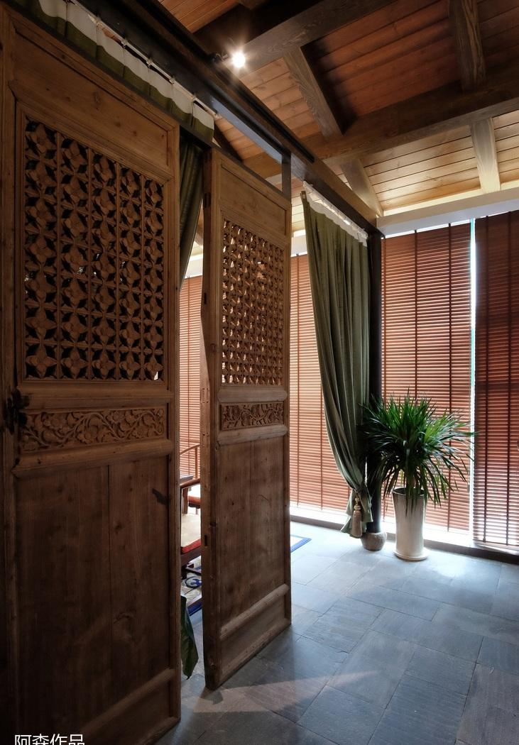 民宿设计师阿森丨重庆七隆藏传文玩会所-9