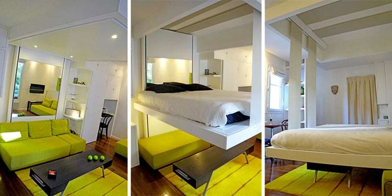 BedUp 节省卧室空间的床丨Décadrages工作室-19