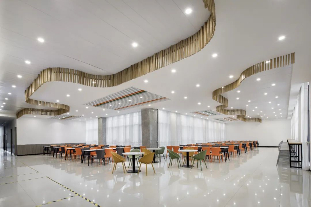 河南工业大学餐厅丨中国郑州丨晓寒建筑空间设计-38