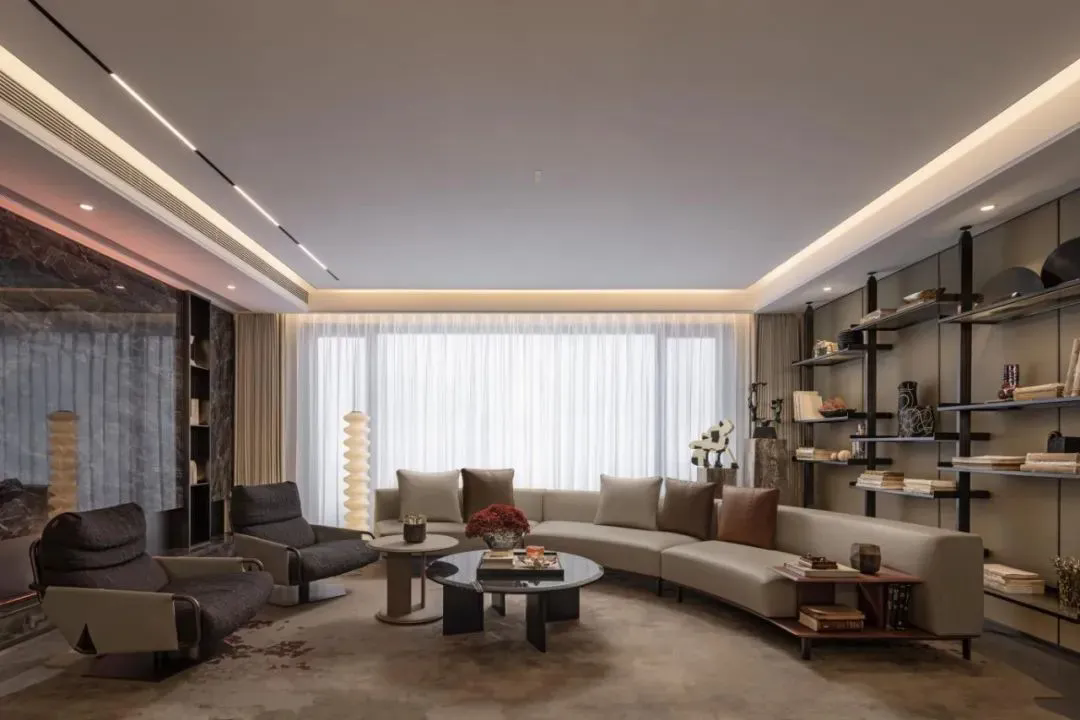 北京招商玺顶奢售楼会所样板间丨中国北京丨集艾,万品设计-59