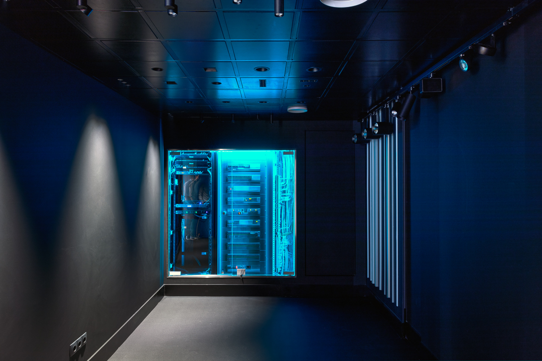 金比例集体建筑 · 灯光展示空间-45